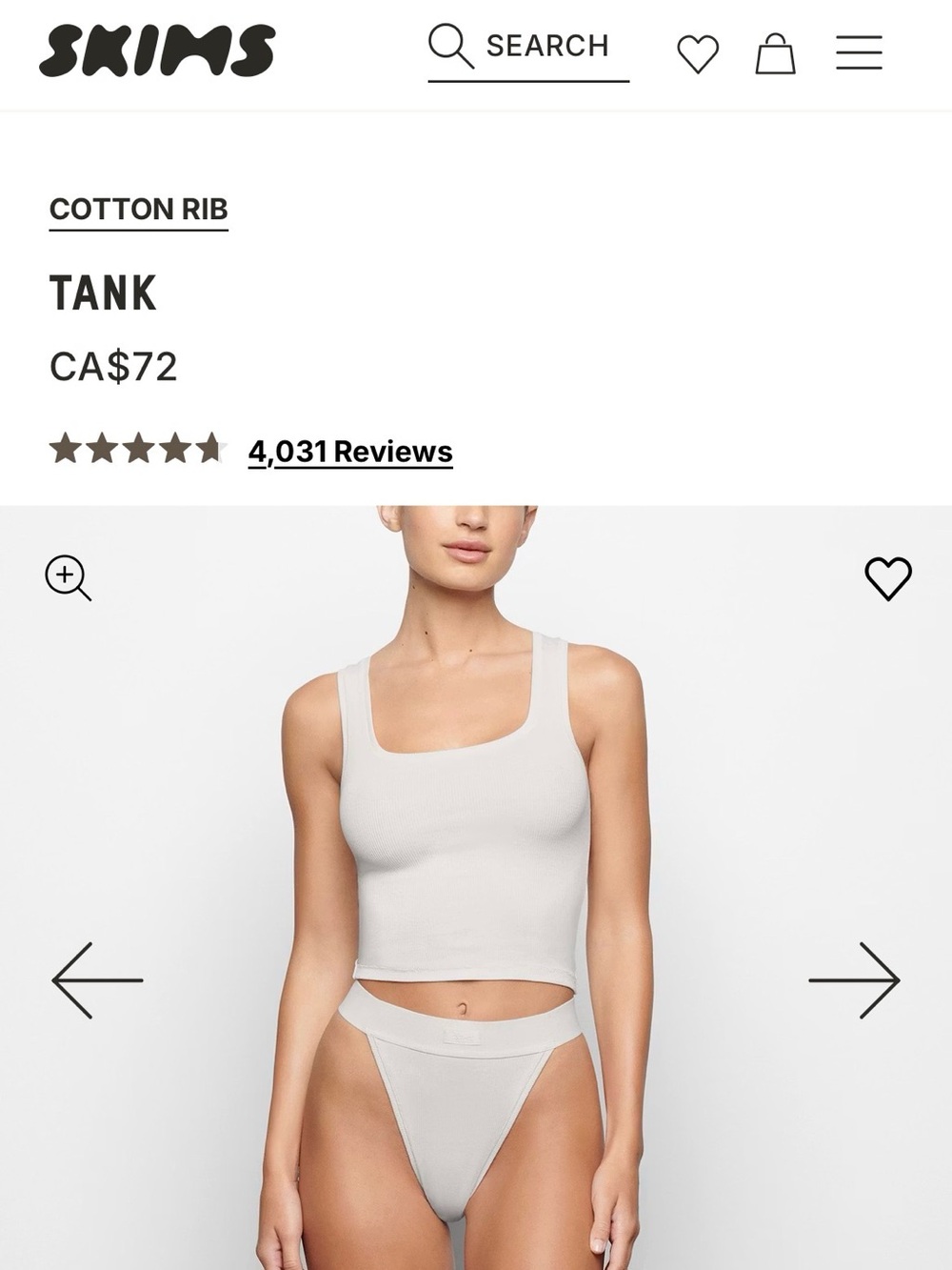 Skims fits everybody tanks